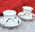 German Silver Diya Set | Daily Pooja Items | Traditional Desi Return Gifts