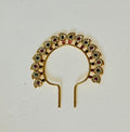 God Jewelry Hair Accessory, Metal Arch, Flower Bun | Navaratri ammavaru alankarana | Varalakshmi Vratham | Kuchipudi | Bharatanatyam Dance
