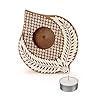 Handmade Wooden Tealight Candle Holder: Diwali Home Decor