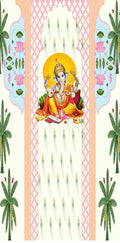 Ganesha with Kolam Backdrop | Festival & Housewarming Decor