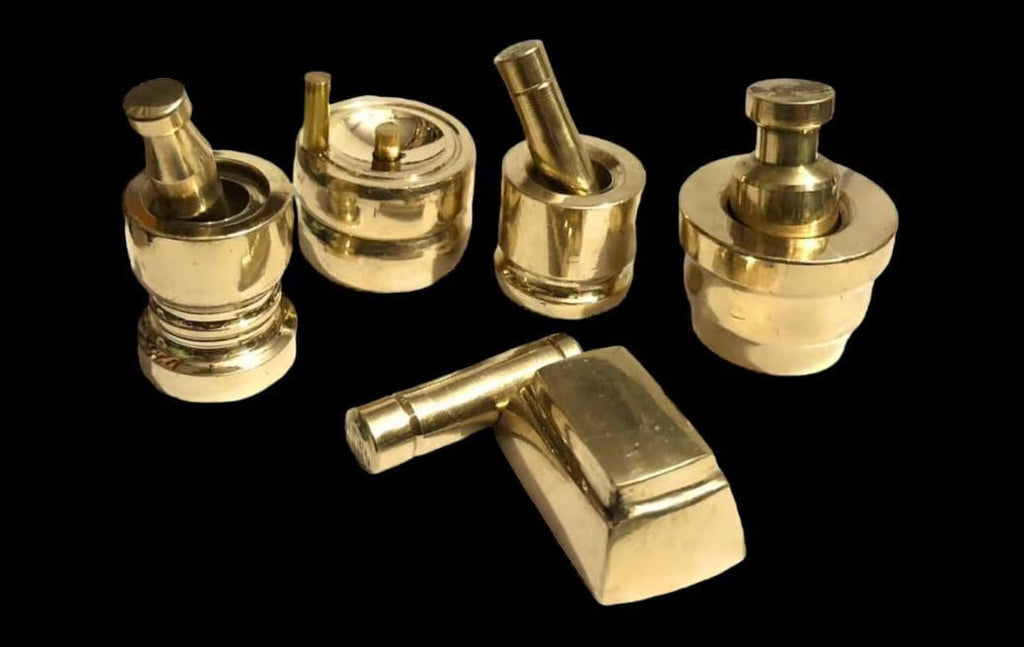 Brass Gowramma Set for Lakshmi Pooja Nomu with Plate | Diwali | Lakshmi Pooja | Sravanamasam Gowri Set